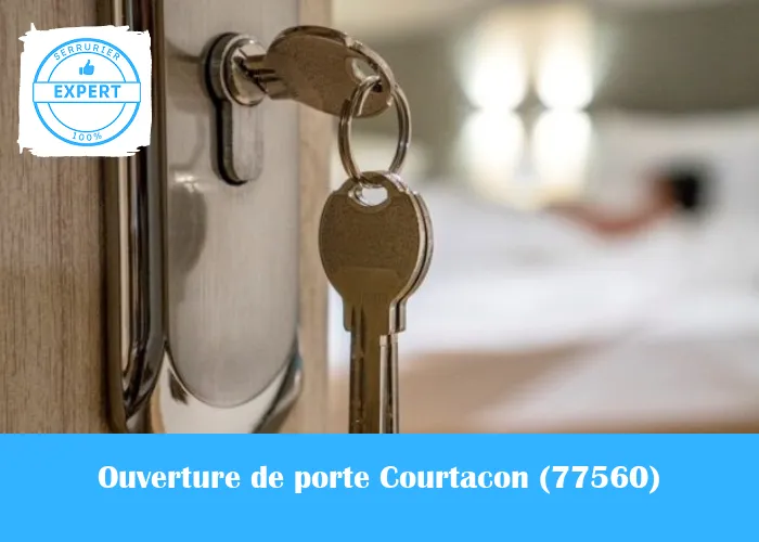 Serrurier Ouverture de porte Courtacon